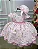 Vestido Encanto Julia com Chapeu Rosa - Imagem 1