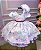 Vestido Encanto Julia com Chapeu Lilás - Imagem 1