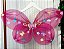 Asa de Borboleta Fadinha Infantil Pink - Imagem 2