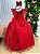 Vestido Luxo Encanto Longo Vermelho - Imagem 2