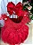 Vestido Luxo Encanto Longo Vermelho - Imagem 3