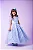 Vestido Luxo Encanto Longo Azul Bebê - Imagem 10
