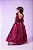 Vestido Luxo Encanto Longo Marsala - Imagem 2