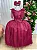 Vestido Luxo Encanto Longo Marsala - Imagem 3