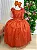 Vestido Luxo Encanto Longo Terracota - Imagem 1