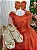 Vestido Luxo Encanto Longo Terracota - Imagem 5