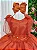 Vestido Luxo Encanto Longo Terracota - Imagem 4