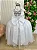 Vestido Luxo Encanto Longo Branco - Imagem 6