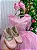 Vestido Luxo Encanto Longo Rosa Bebê - Imagem 6