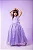 Vestido Luxo Encanto Longo Lilás - Imagem 4