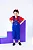 Fantasia Infantil Super Mario Bros - Imagem 1
