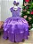 Fantasia Infantil Luxo Rapunzel Longa - Imagem 2