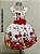 Vestido Luxo Temático Minnie Vermelha K Tam.P (2-3 Anos) - Imagem 2