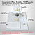 Conjunto de Alfaias Litúrgicas para Altar Bordado - CG 1006 - Imagem 2