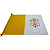 Bandeira do Vaticano Bordada 1,00x1,30 - Imagem 1