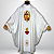 Casula do Sagrado Coração de Jesus Bordada com Galão - Imagem 1