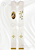 Estola Sacerdotal Santa Teresinha Bordada com Franja - Imagem 1
