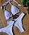 Biquíni Saint Tropez Renda Branco Handmade Collection - Imagem 1