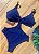 Body Mykonos Lurex Azul Marinho - Imagem 1