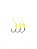 MicroSuporte Hook Simples (Chinu 7 Black) (3 Unidades) - Imagem 2