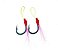 Suporte Hook 2/0 Simples com Flash atrativo (2 unidades) - Imagem 2
