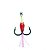 Suporte Hook 5/0 Duplo com Flash atrativo - Imagem 2
