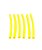 Termo Retratil 3,2mm Amarelo (40 cm) - Imagem 1