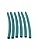 Termo Retratil 3,2mm Verde (40 cm) - Imagem 1
