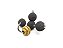 Anteninha Wide Gap 1/0 Black Bravos - Imagem 1