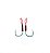 Suporte Hook 4/0 Simples com Flash Atrativo Glow (2 unidades) - Imagem 2