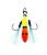 Jig 14g Sapinho com Suporte Hook Chinu 8 com Flash Atrativo - Imagem 2