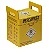 Kit 3x Coletor Perfur 3L Amarelo Descarbox Ecologic - Imagem 1