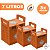 Kit 3x Coletor Perfurocortante 7L Laranja Descarbox - Imagem 2