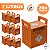 Kit 20x Coletor Perfurocortante 7L Laranja Descarbox - Imagem 2