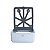 Kit 6x Dispenser p/ Toalha Branco New Classic - Nobre - Imagem 4