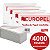 KIT 4X PAPEL TOALHA INTERFOLHA 500G 19X20 EUROPEL LUXO - Imagem 2