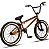 Bicicleta Bmx Série 10 Aro 20 Aço Hi-Ten K7 cog 9 - Cobre - Imagem 3