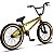 Bicicleta Bmx Série 10 Aro 20 Aço Hi-Ten K7 cog 9 - Dourado - Imagem 3