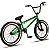 Bicicleta Bmx Série 10 Aro 20 Aço Hi-Ten K7 cog 9 - Verde - Imagem 3