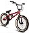 Bicicleta Bmx Série 10 Aro 20 Aço Hi-Ten K7 cog 9 - Vermelho - Imagem 1
