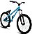 Bicicleta Aro 26 CR-S Quadro Cromoly Pedivela 3 Peças Suspensão Freio Hidráulico - Azul - Imagem 2