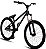 Bicicleta Aro 26 CR-S Quadro Cromoly Pedivela 3 Peças Suspensão Freio Hidráulico - Preto - Imagem 2