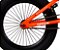 Bicicleta Pro-X BMX Serie 16 - Laranja Neon - Imagem 6