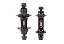 Par de Cubos Pro-X Cog 9 Dentes Eixo 14mm Tras. e 3/8 Diant. Barulhento - Imagem 2