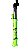 Suspensão 26" c/120mm Pro-X c/ Trava Hidráulica - Verde Neon - Imagem 8