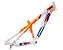 QUADRO 26" PRO-X RUSTIC - BRANCO / LARANJA NEON - Imagem 2