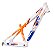 QUADRO 26" PRO-X RUSTIC - BRANCO / LARANJA NEON - Imagem 3