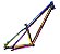 Quadro CR-S Cromoly Aro 26 Dirt Jump Street - Camaleão - Imagem 2