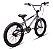 Bicicleta Aro 20 Série 5 Color Cromo BMX - Imagem 3