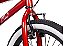 Bicicleta Bmx Aro 20 Retro ProX Serie 5 Pneu Balão Vermelho Branco - Imagem 6